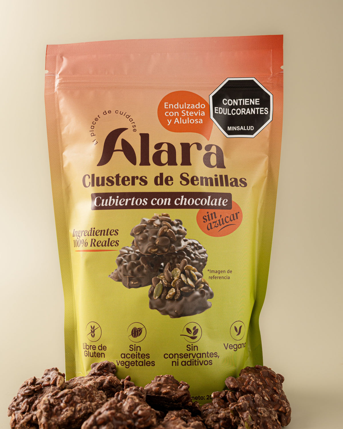 clusters de semillas sin azúcar x 200g | Alara saludable