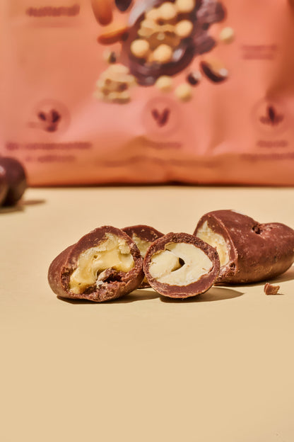 Ingredientes naturales nuez almendras quinoa chocolate sin azúcar Alara Saludable